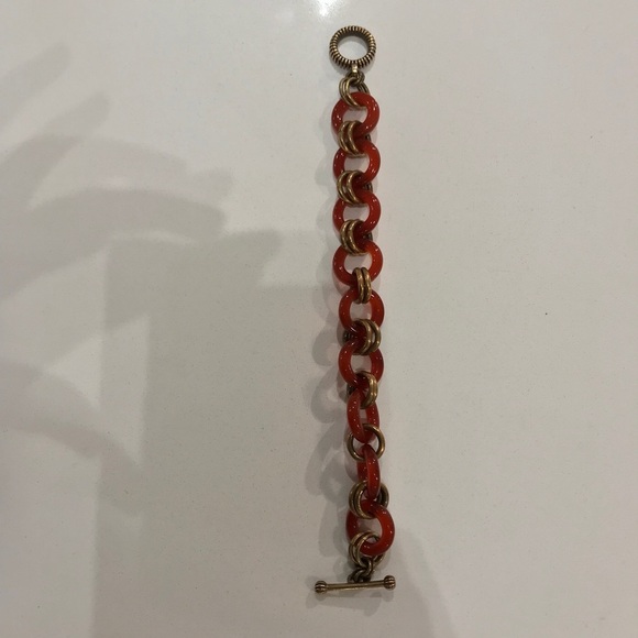 Vintage Art Deco Carnelian Bracelet - Picture 4 of 4